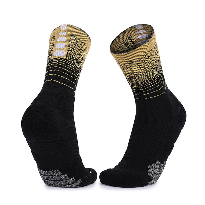 Advanced Cushioning Basketball Crew Socks Black