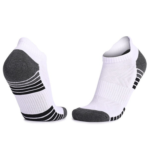 Coolmax® Cushioned Fitness Ankle Socks White