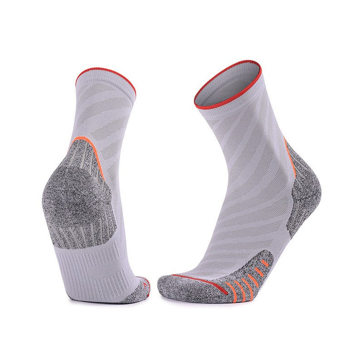 Coolmax® Cushioned Tennis Quarter Socks Gray