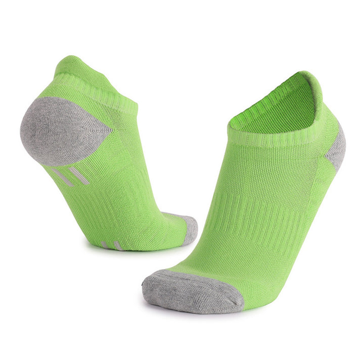 Coolmax® Thick Padded Fitness Ankle Socks Green