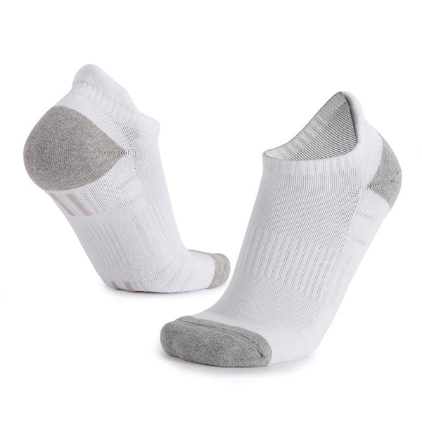 Coolmax® Thick Padded Fitness Ankle Socks White