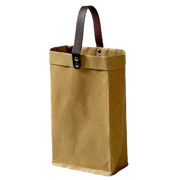 Washed Kraft Paper Gift Bag