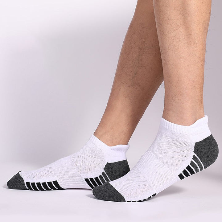 Wearing white Coolmax® Cushioned Fitness Ankle Socks