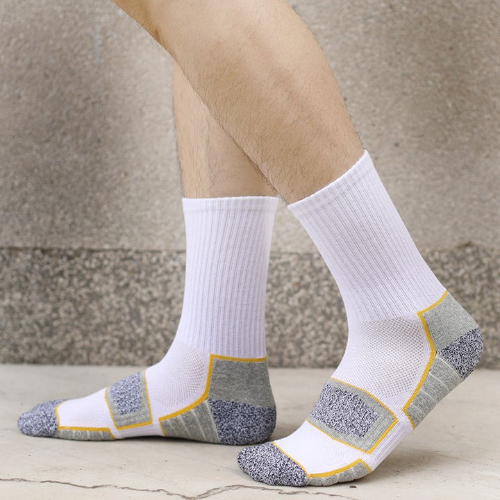 thick padded compression crew socks-1